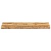 vidaXL Dessus de table bord vivant 120x40x2,5 cm bois de manguier brut