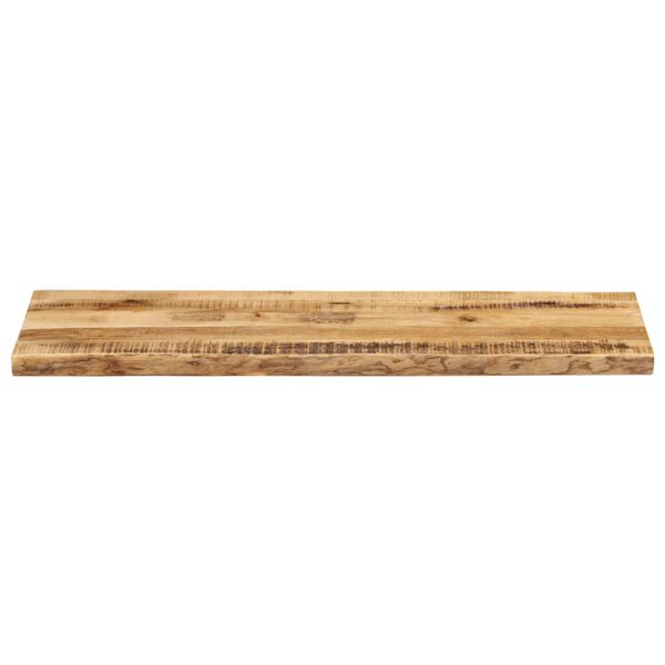 vidaXL Dessus de table bord vivant 120x40x2,5 cm bois de manguier brut