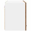 vidaXL Armoire suspendue 2 pcs Bois ancien et Blanc 60 x 31 x 40 cm