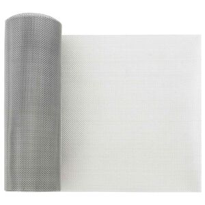 vidaXL &Eacute;cran en maille 20 x 500 cm 18 mesh Acier Inox 304 Argent&eacute;