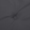 vidaXL Coussins de chaise à dossier haut lot de 6 anthracite mélangé