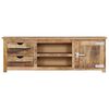 vidaXL Meuble TV 120x30x40 cm Bois massif de manguier
