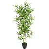 vidaXL Plante artificielle avec pot Bambou 120 cm Vert
