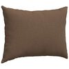 vidaXL Coussins de canapé 2 pcs Marron 70 x 50 cm tissu