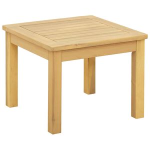 vidaXL Table basse Acacia clair 45 x 45 x 36 cm Bois d'Acacia Massif