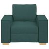 vidaXL Canap&eacute; Fauteuil Vert Fonc&eacute; 100x78x84 cm Tissu