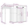 vidaXL Abri de jardin avec toit prolong&eacute; anthracite 277x107x181 cm