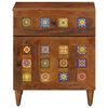 vidaXL Cabinet de chevet Marron 50 x 33 x 60 cm Bois de mangue massif