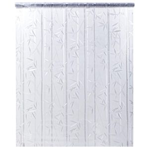 vidaXL Film pour fen&ecirc;tre d&eacute;poli motif de bambou 60x500 cm PVC