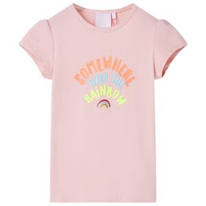 T-shirt pour enfants rose clair 92