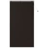 vidaXL Store V&eacute;nitien Marron fonc&eacute; 130 x 250 cm 35 mm