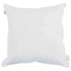 vidaXL Oreiller avec oreiller 2 pcs Blanc 65 x 65 cm Coton