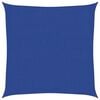 vidaXL Voile d'ombrage 160 g/m&sup2; carr&eacute; bleu 3x3 m PEHD