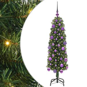 vidaXL Sapin de No&euml;l artificiel Vert 120 cm PVC et acier et plastique
