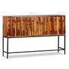 vidaXL Buffet Bois massif 120x30x80 cm