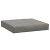 vidaXL Coussin de palette gris fonc&eacute; m&eacute;lang&eacute; 60x60x9,5 cm tissu