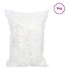 vidaXL Remplissage en Fibre Blanc 5 kg Polyester