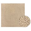 vidaXL Tapis ZIZUR 240x240 cm aspect de jute int&eacute;rieur et ext&eacute;rieur