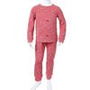 Pyjamas enfants manches longues rose ancien 140