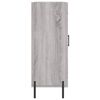 vidaXL Buffet sonoma gris 69,5x34x90 cm bois d'ing&eacute;nierie