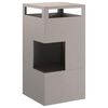 vidaXL Braise Marron 50 x 50 x 100 cm Acier