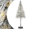 vidaXL Sapin de No&euml;l avec 150 LED Blanc 120 cm PE et Acier