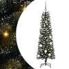 vidaXL Sapin de No&euml;l artificiel Vert 150 cm PVC, plastique et acier