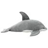 vidaXL dauphin en peluche Gris