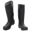 vidaXL Bottes de pluie noir taille 39 PVC