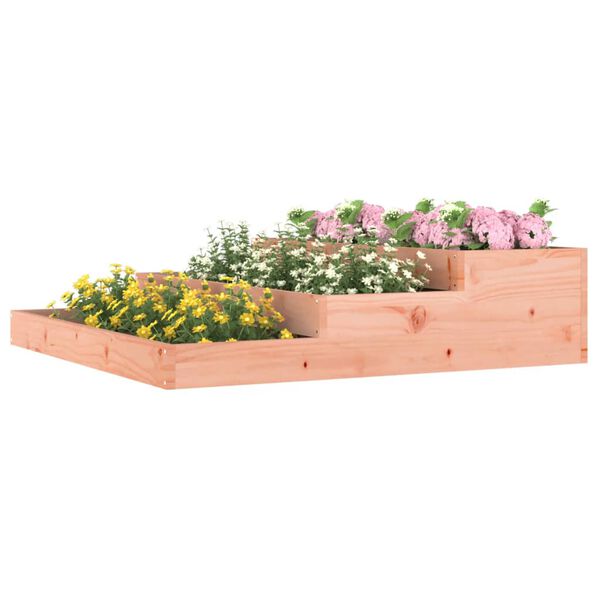 vidaXL Jardinière 107x107x27 cm Bois de douglas massif