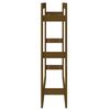 vidaXL Support de bois de chauffage Marron miel 100x25x100 cm Bois pin