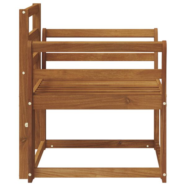 vidaXL Canap&eacute; d&rsquo;ext&eacute;rieur Bois d'Acacia Massif Naturel