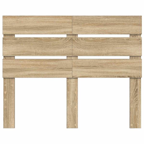 vidaXL T&ecirc;te de lit Ch&ecirc;ne Sonoma 120 cm Bois d'ing&eacute;nierie