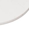 vidaXL Dessus de table Blanc &Oslash;80x2,5 cm Bois de pin massif
