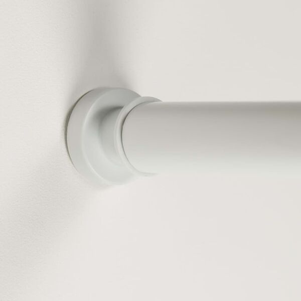 Sealskin Tringle de rideau de douche télescopique 125-220 cm Blanc