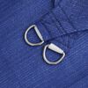 vidaXL Voile d'ombrage 160 g/m&sup2; carr&eacute; bleu 4x4 m PEHD