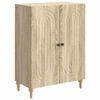 vidaXL Buffet Ch&ecirc;ne Sonoma 66 x 34,5 x 90 cm Bois d'ing&eacute;nierie