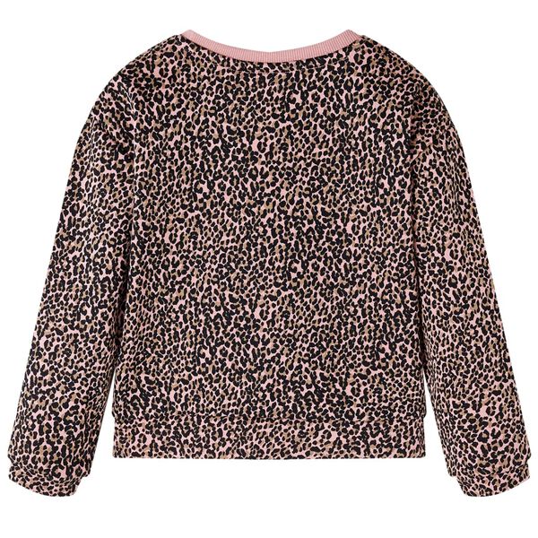 Sweatshirt pour enfants rose moyen 116