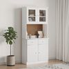 vidaXL Buffet ALTA blanc 77x35x165 cm bois massif de pin