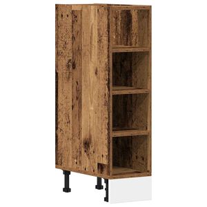 vidaXL Armoire de plancher "Riga" vieux bois 20x44,5x81,5cm