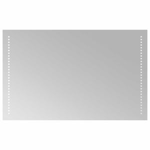 vidaXL Miroir de salle de bain LED Transparent 80 x 50 cm verre tremp&eacute;