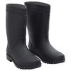 vidaXL Bottes de pluie noir taille 41 PVC