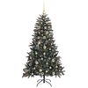 vidaXL Sapin de No&euml;l artificiel Vert 150 cm PVC, plastique et acier