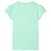 T-shirt pour enfants vert vif 104