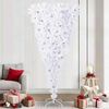 vidaXL Sapin de No&euml;l artificiel avec 300 LED Blanc 240 cm PVC et Acier