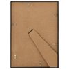 vidaXL Collage de cadres photo 3 pcs de table Noir 18x24 cm MDF