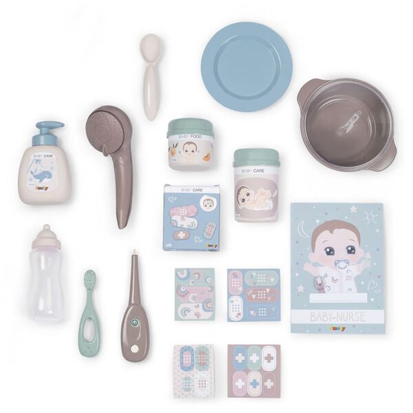 Smoby Grand centre de jeu de poup&eacute;e Baby Nurse