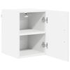 vidaXL Armoire de cuisine 2 pcs Blanc brillant 30 x 31 x 40 cm