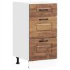 vidaXL Armoire de cuisine Kalmar vieux bois bois d'ing&eacute;nierie