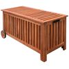 vidaXL Bo&icirc;te de rangement de jardin 118x52x58 cm Bois